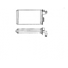 58637 NRF Теплообменник, отопление салона