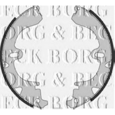 BBS6146 BORG & BECK Комплект тормозных колодок