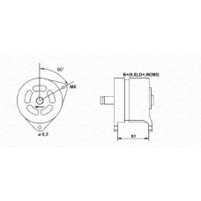 063324296010 MAGNETI MARELLI Генератор