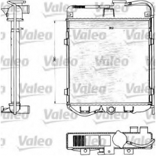 883712 VALEO Радиатор, охлаждение двигателя