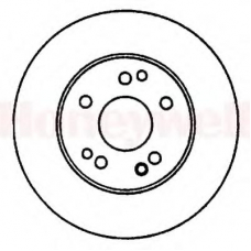 561572B BENDIX Тормозной диск