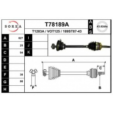 T78189A EAI Приводной вал