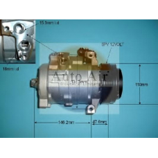 14-9722 AUTO AIR GLOUCESTER Компрессор, кондиционер