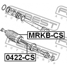 0422-CS FEBEST Осевой шарнир, рулевая тяга