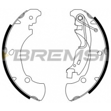 GF0152 BREMSI Комплект тормозных колодок