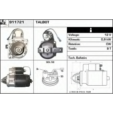 911721 EDR Стартер