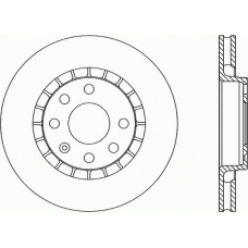 BDR1412.20 OPEN PARTS Тормозной диск