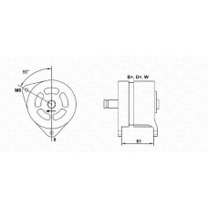 063324256010 MAGNETI MARELLI Генератор