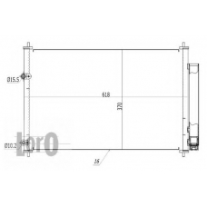 051-016-0034 LORO Конденсатор, кондиционер