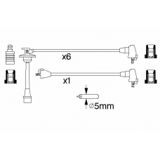 0 986 356 924 BOSCH Комплект проводов зажигания