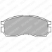 LP803 DELPHI Комплект тормозных колодок, дисковый тормоз