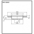 ADC 0242V Allied Nippon Гидравлические цилиндры