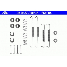 03.0137-9005.2 ATE Комплектующие, тормозная колодка