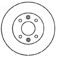 561410BC BENDIX Тормозной диск