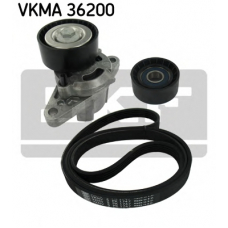VKMA 36200 SKF Поликлиновой ременный комплект