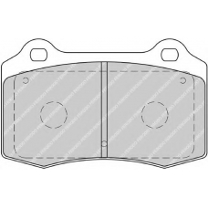 FDB1957 FERODO Комплект тормозных колодок, дисковый тормоз