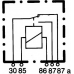 4RD 933 332-051 HELLA Реле, рабочий ток