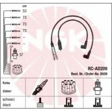 0509 NGK Комплект проводов зажигания
