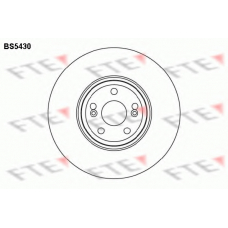 BS5430 FTE Тормозной диск