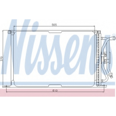 94277 NISSENS Конденсатор, кондиционер