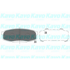 KBP-9099 KAVO PARTS Комплект тормозных колодок, дисковый тормоз