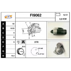 FI9062 SNRA Стартер