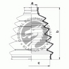 QJB1095 QH Benelux Комплект пылника, приводной вал
