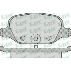 05P1265 LPR Комплект тормозных колодок, дисковый тормоз