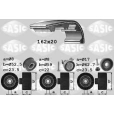 1756065 SASIC Комплект ремня ГРМ