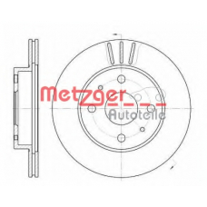 6954.10 METZGER Тормозной диск