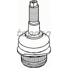 103 261 TOPRAN Несущий / направляющий шарнир