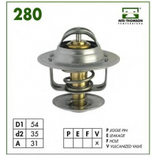 280.87 MTE-THOMSON Термостат, охлаждающая жидкость