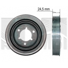 FI15680 KM International Ременный шкив, коленчатый вал