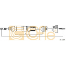 11.2280 COFLE Трос, управление сцеплением