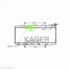 31-3294 KAGER Радиатор, охлаждение двигателя