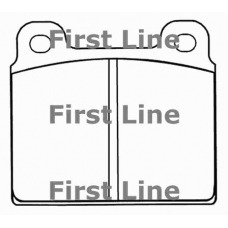 FBP1058 FIRST LINE Комплект тормозных колодок, дисковый тормоз