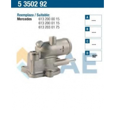 5350292 FAE Термостат, охлаждающая жидкость