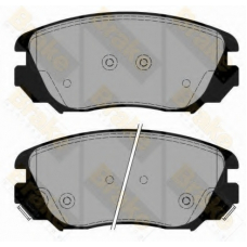 PA1777 BRAKE ENGINEERING Комплект тормозных колодок, дисковый тормоз