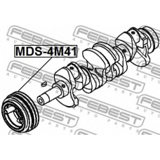 MDS-4M41 FEBEST Ременный шкив, коленчатый вал