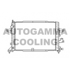 104158 AUTOGAMMA Радиатор, охлаждение двигателя