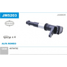 JM5203 JANMOR Катушка зажигания