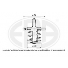 350372 ERA Термостат, охлаждающая жидкость