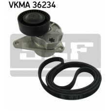 VKMA 36234 SKF Поликлиновой ременный комплект