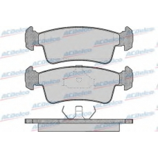 AC058311D AC Delco Комплект тормозных колодок, дисковый тормоз