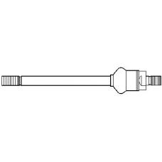 44834 SPIDAN Осевой шарнир, рулевая тяга