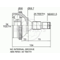 OJ-1758 InterParts Шарнирный комплект, приводной вал