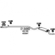 01.64860 MTS Глушитель выхлопных газов конечный