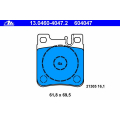 13.0460-4047.2 ATE Комплект тормозных колодок, дисковый тормоз