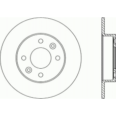 BDR1447.10 OPEN PARTS Тормозной диск