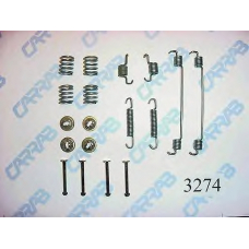 3274 CARRAB BRAKE PARTS Комплектующие, тормозная колодка